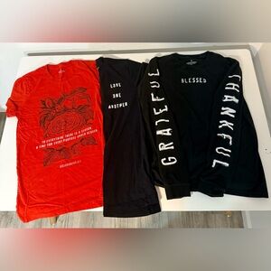 Bundle of Women’s Christian T-Shirts size small from Beacon Threads